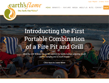 Tablet Screenshot of earthsflame.com